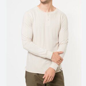 Roark Cream Long Sleeve Tee